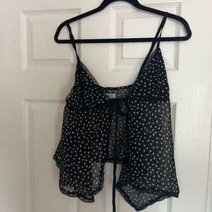 Urban outfitters tie top